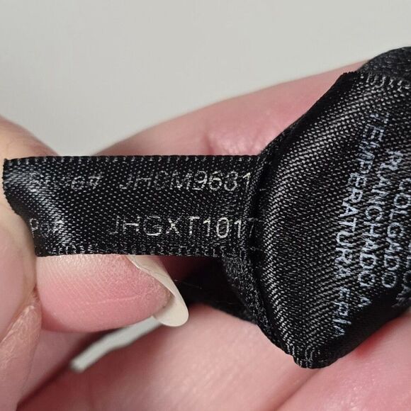 Jessica Howard Mesh Top Midi Dress Size 14 Black Embellished Sleeveless Flawed - Picture 9 of 13